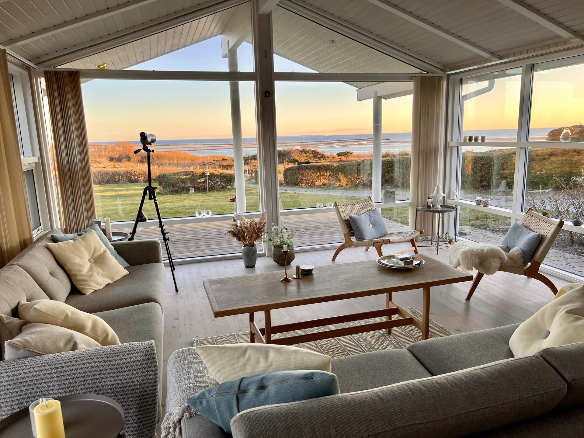 Billede fra sommerhuset